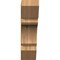 Ekena Millwork Legacy Slat Rough Sawn Bracket, Western Red Cedar, 6"W x 22"D x 22"H BKT06X22X22LEC06RWR - alternate 2